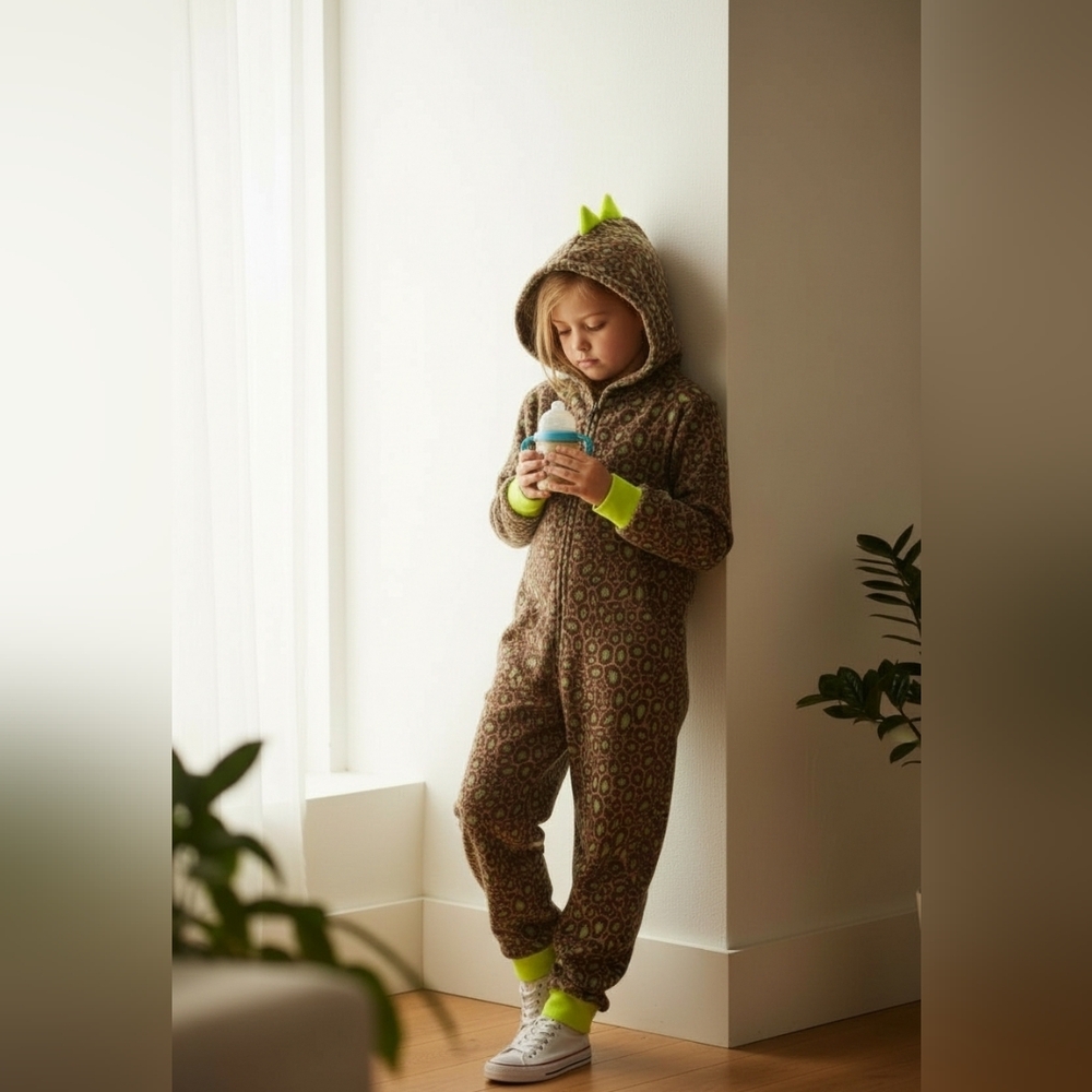 Cat & Jack Dinosaur Pajama Set, Kids Size 6/7, New with Tags